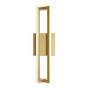 AFX Gold 18W 4-Light 16 in. Wall Sconce 