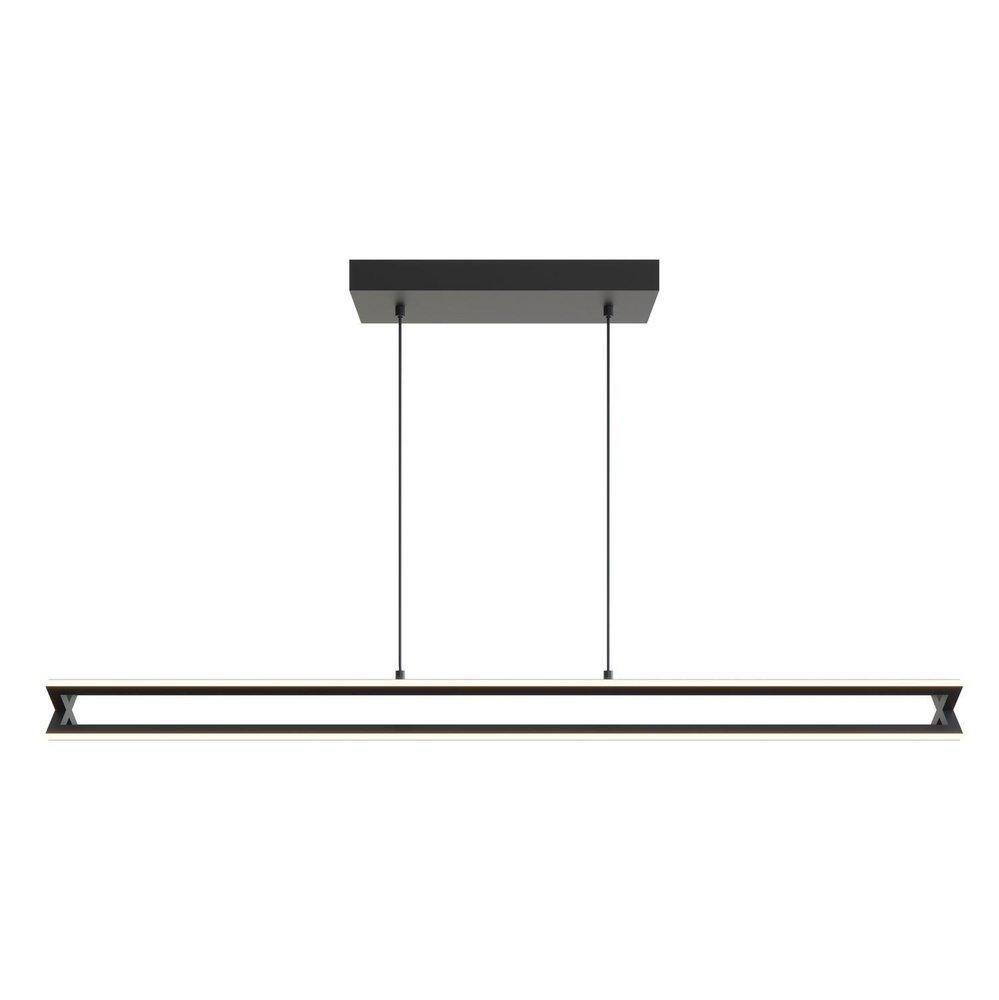 AFX Black/White 38W 4-Light Integrated LED Pendant Light 