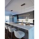 AFX Black/White 38W 4-Light Integrated LED Pendant Light 