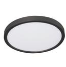 3/4 x 7-22/25 in. 15W 1-Light Integrated LED Flush Mount Ceiling Fixture in Black