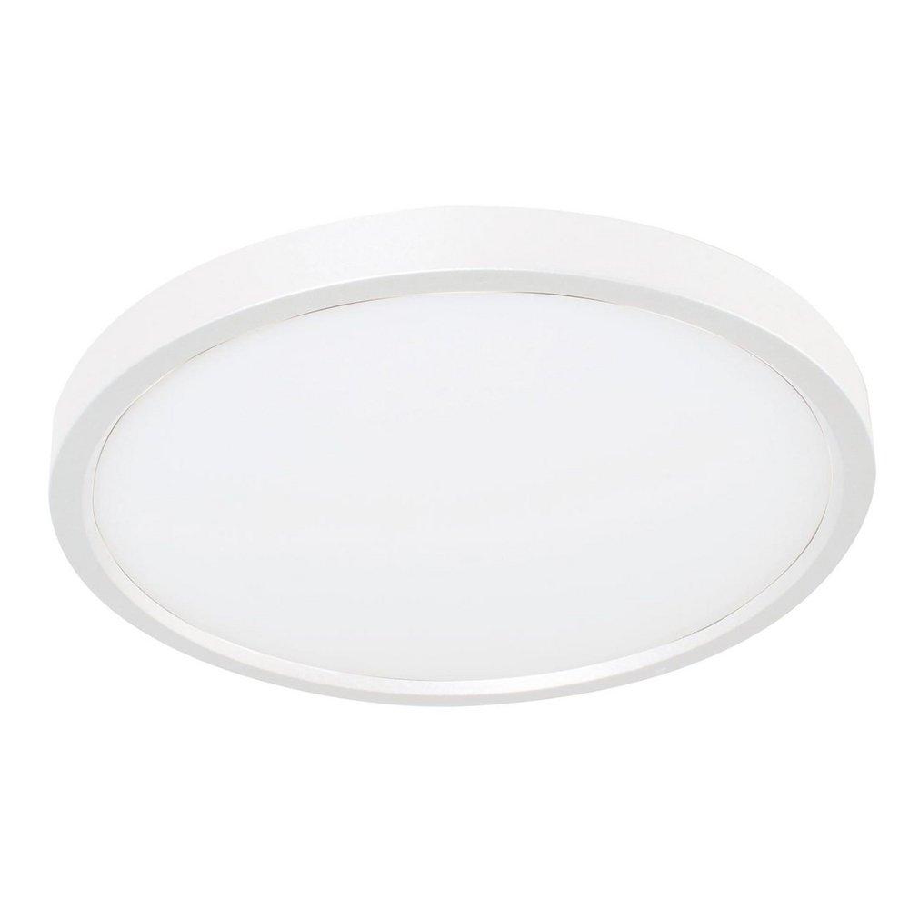 EDGE 6 ROUND LED FLUSH MOUNT WHITE 
