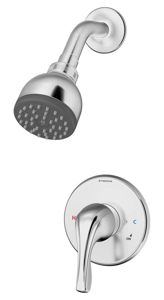 Symmons Industries Polished Chrome Single Handle Shower Faucet (Trim Only) 