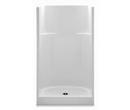 37-1/4 x 36 x 73-1/4 in. Alcove Shower Unit in White