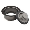 Signature Hardware Gunmetal Brass Disposer Flange & Stopper 
