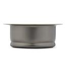 4 1/2 in. Brass Garbage Disposal Flange with Stopper in Aged Brass 