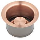 4 1/2 in. Garbage Disposal Flange with Stopper in Aged Copper