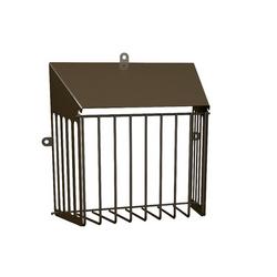 8 in. Brown Premum Grade Vent Cover