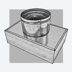 25 x 20 in. 30 ga Return Air Duct Plenum