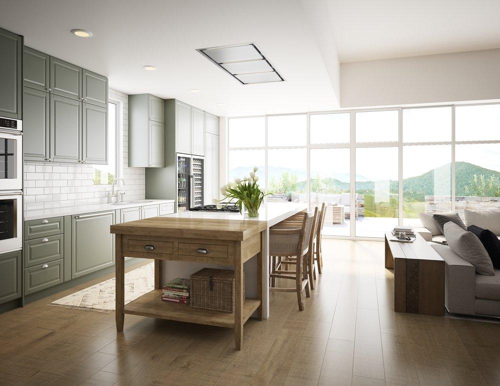 Lux Connect 63 in. LED Hood Body Only in Stainless Steel 