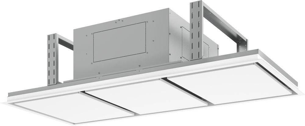 Lux Connect 63 in. LED Hood Body Only in White 