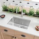 BLANCO Polished Satin 25 x 18 in. No Hole Stainless Steel 1 Bowl Undermount Kitchen Sink 