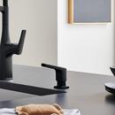 BLANCO Matte Black 16.9 oz. Deck Mount Brass Soap Dispenser 