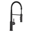 BLANCO Matte Black Single Handle Pull Down Kitchen Faucet 
