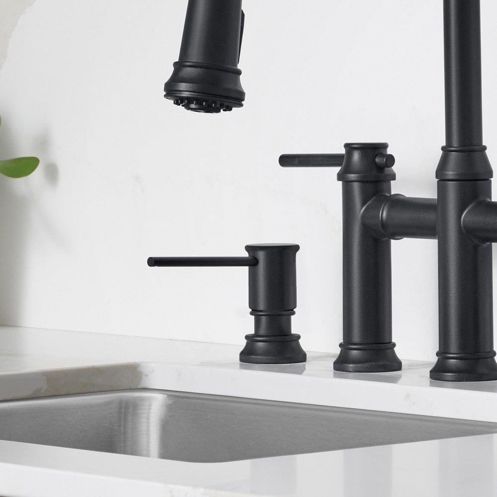 EMPRESSA SOAP DISPENSER - MATTE BLACK 