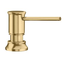 13.5 oz. Brass Soap Dispenser in Satin Gold