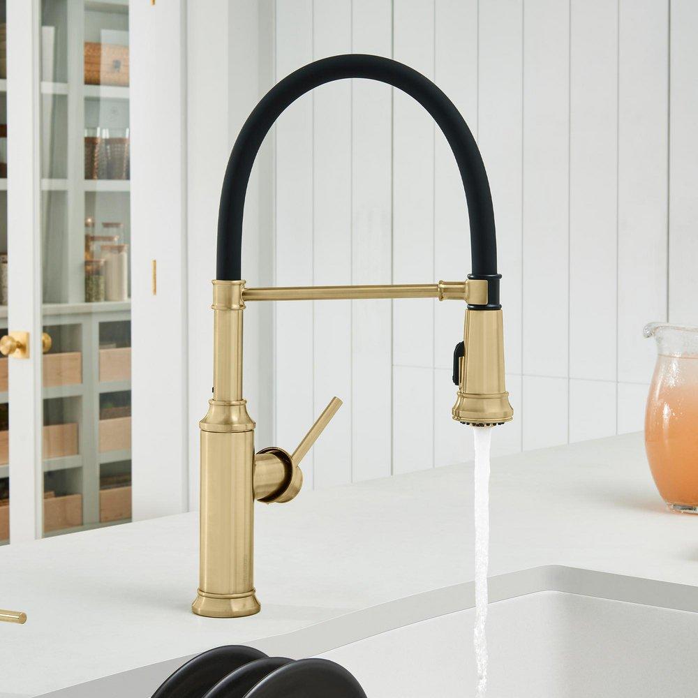 EMPRESSA SEMI-PRO 1.5 GPM - SATIN GOLD 