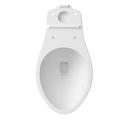 Signature Hardware White Elongated Toilet Bowl 