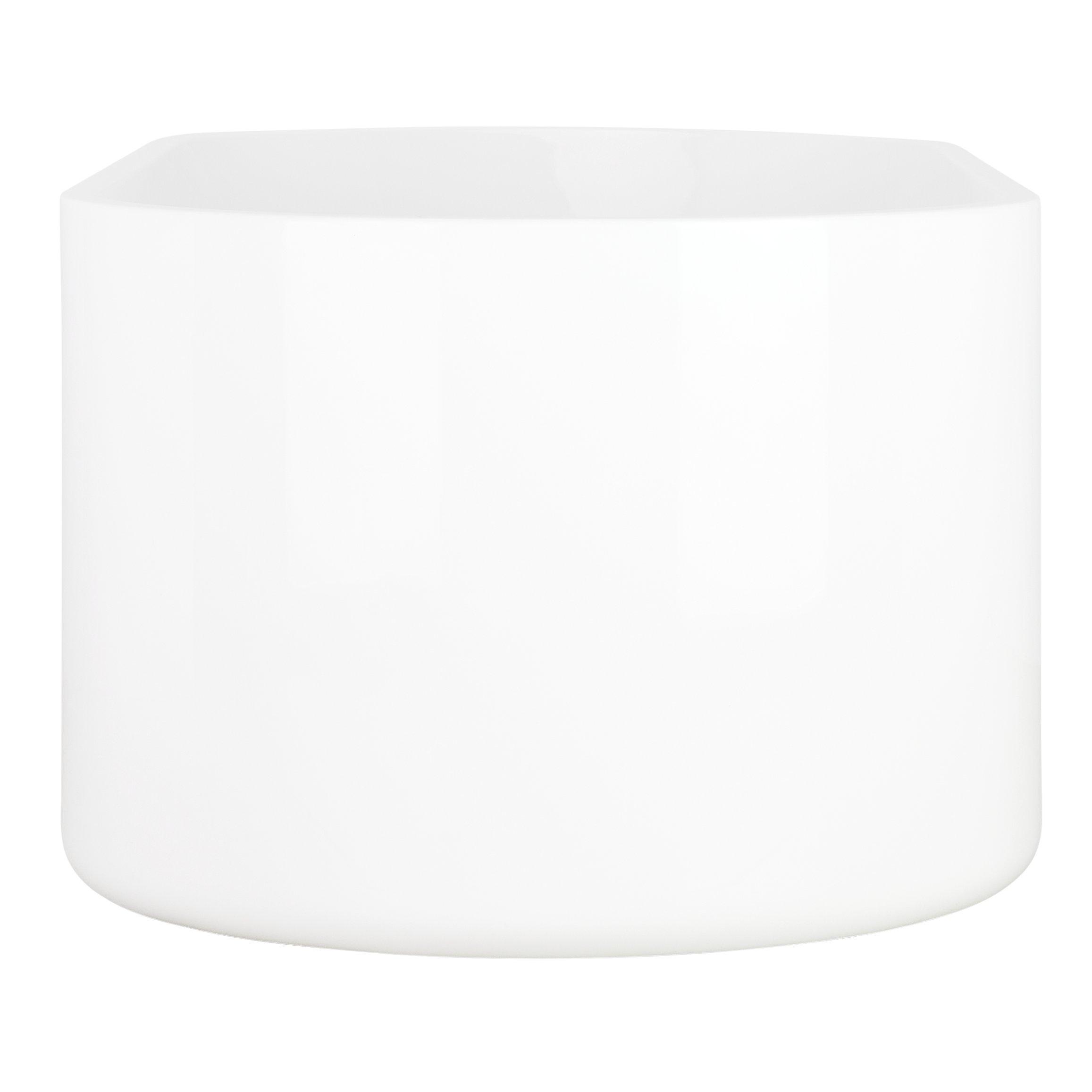 66-3/4  x 31-1/4 in. Freestanding Bathtub with Center Drain in White 