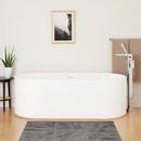 67X31X21 FS OVAL TUB CONROY ONLY WH 