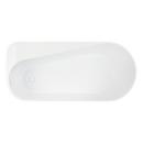 Signature Hardware White 65-3/4  x 30 in. Freestanding Bathtub in White 