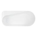 Signature Hardware White 65-3/4  x 30 in. Freestanding Bathtub in White 