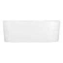Signature Hardware White 65-3/4  x 30 in. Freestanding Bathtub in White 