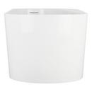 Signature Hardware White 65-3/4  x 30 in. Freestanding Bathtub in White 