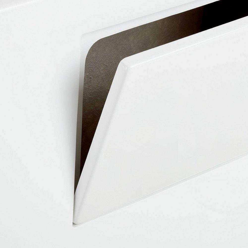 Signature Hardware White 65-3/4  x 30 in. Freestanding Bathtub in White 