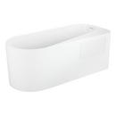 Signature Hardware White 65-3/4  x 30 in. Freestanding Bathtub in White 