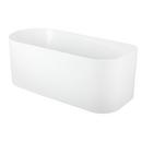Signature Hardware White 65-3/4  x 30 in. Freestanding Bathtub in White 
