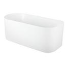 Signature Hardware White 65-3/4  x 30 in. Freestanding Bathtub in White 