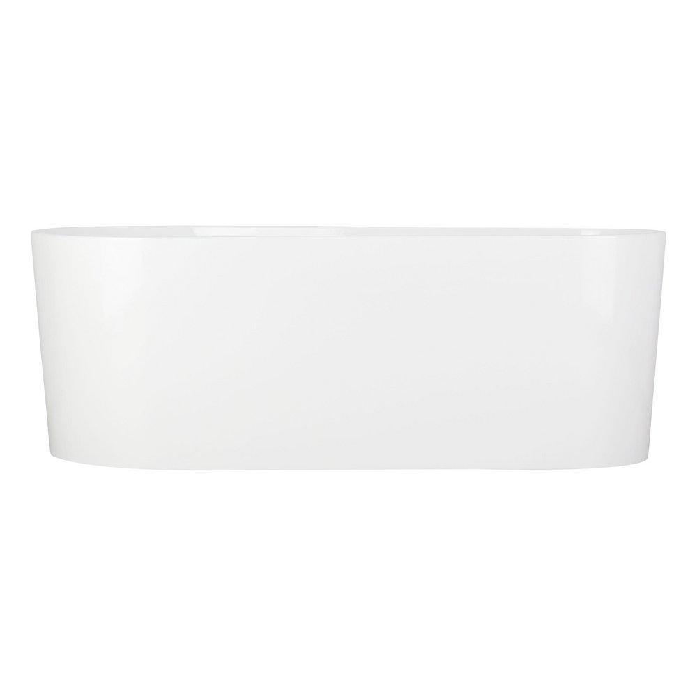 Signature Hardware White 65-3/4  x 30 in. Freestanding Bathtub in White 