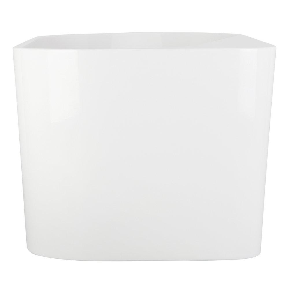 Signature Hardware White 65-3/4  x 30 in. Freestanding Bathtub in White 