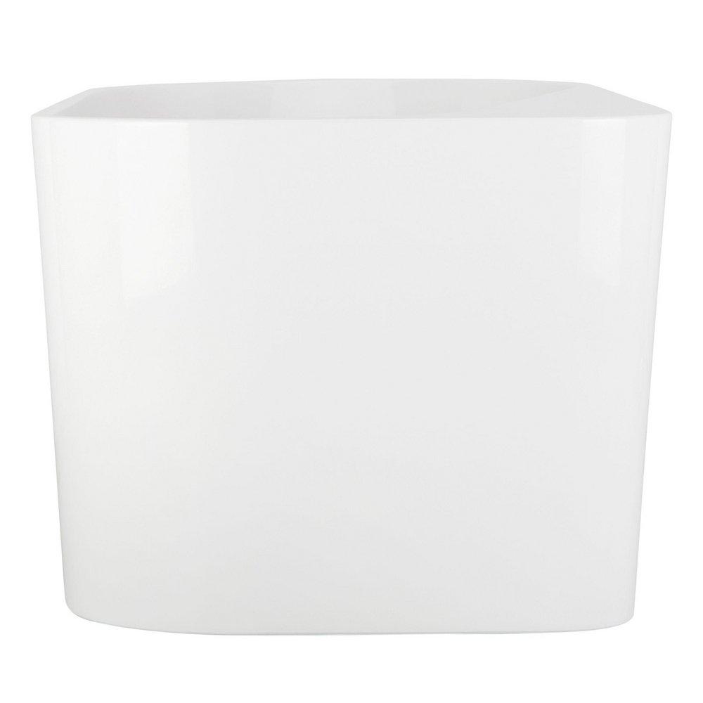 Signature Hardware White 65-3/4  x 30 in. Freestanding Bathtub in White 