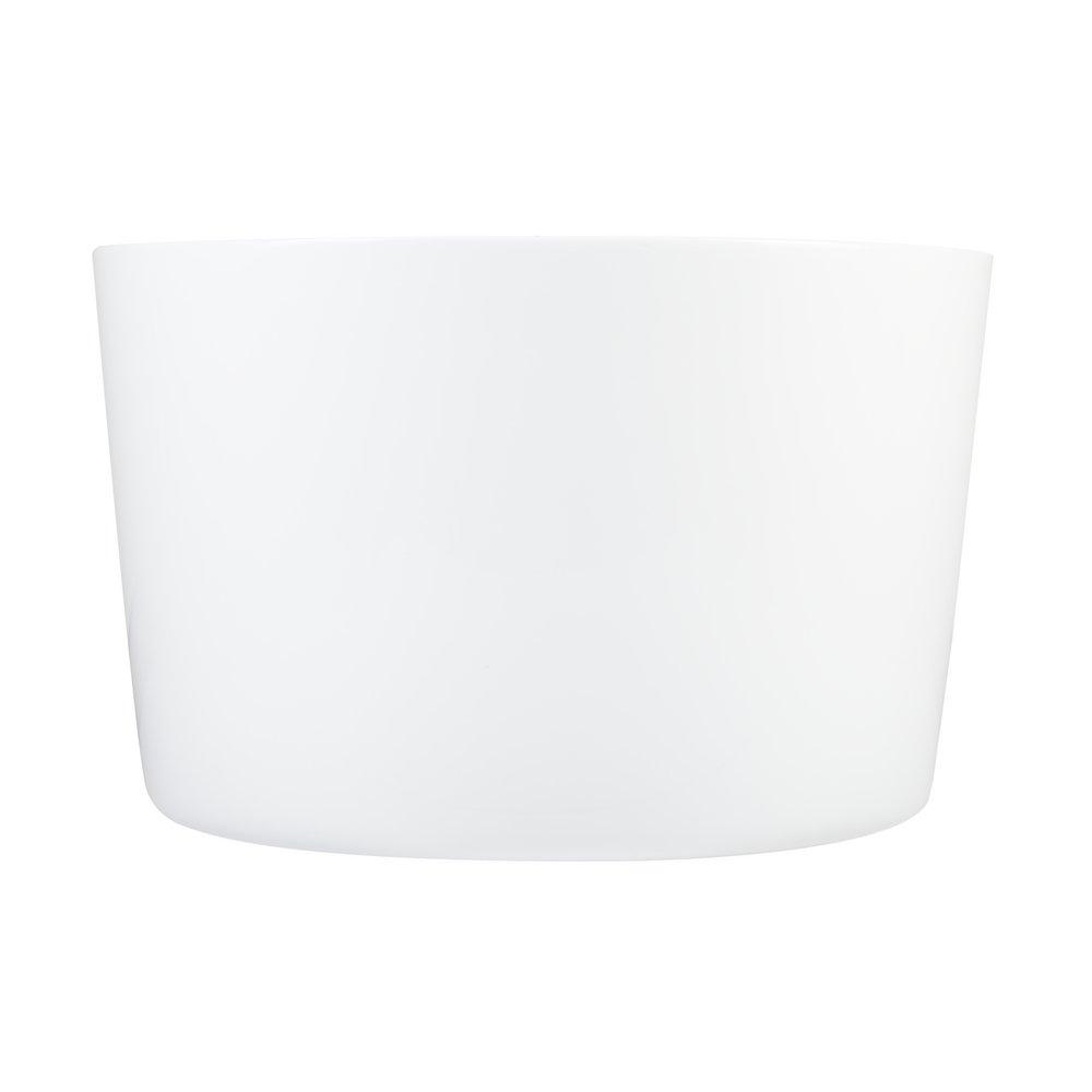Signature Hardware White/White 41-1/8 in. Freestanding Bathtub with Center Drain 