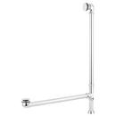 63 x 28 in. Freestanding Bathtub with Center Drain in White - Less Drain Assembly 