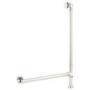 63 x 28 in. Freestanding Bathtub with Center Drain in White - Less Drain Assembly 
