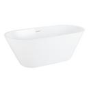 62 DANAE ACRYLIC FREESTANDING TUB WHITE TRIM KIT 
