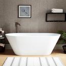 66 DANAE ACRYLIC FREESTANDING TUB WHITE TRIM KIT 
