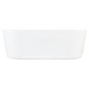 Signature Hardware White 70-11/16 x 33-1/4 in. Freestanding Bathtub with Center Drain 