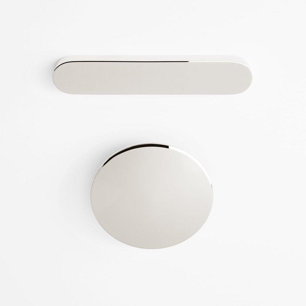 61 BOYCE ACRYLIC TUB AIR MASSAGE POLISHED NICKEL DRAIN TRIM 