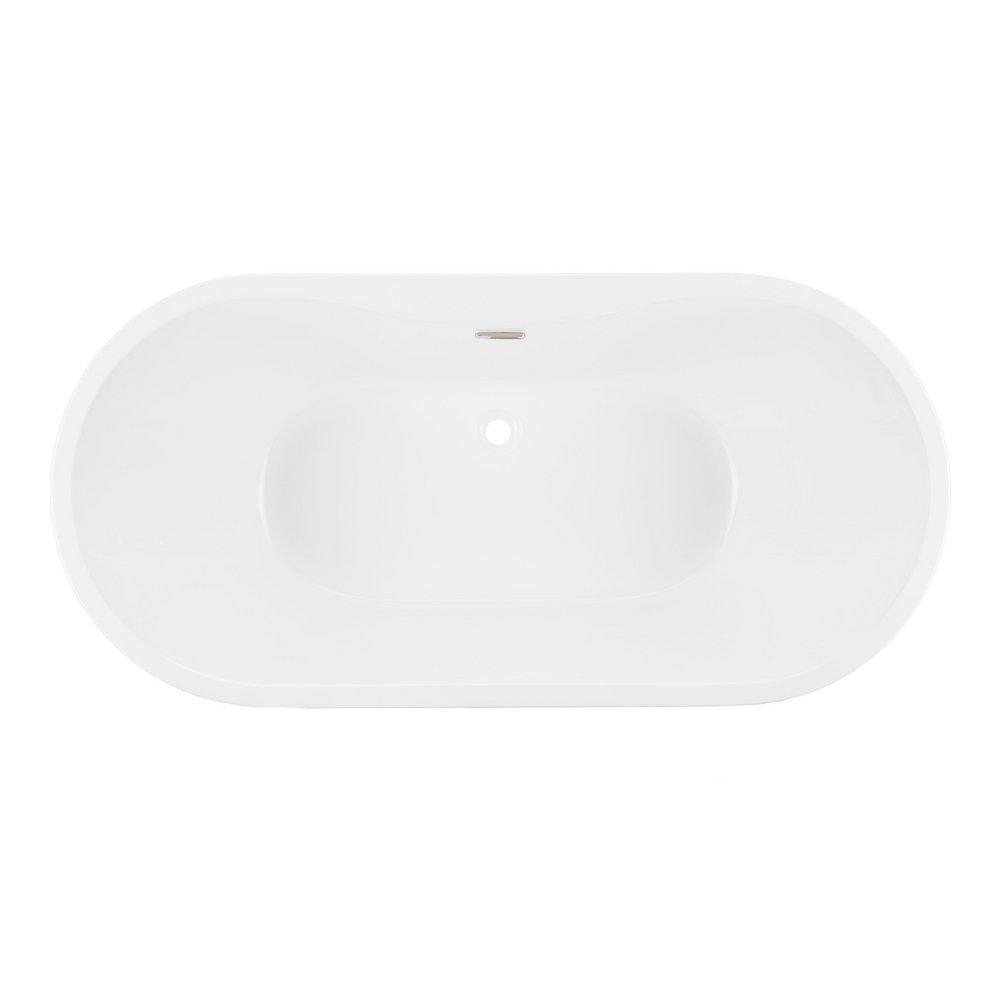 61 BOYCE ACRYLIC TUB WHITE TRIM KIT WITH FOAM 