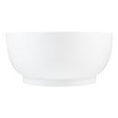 Signature Hardware White 51 in. Freestanding Bathtub with Center Drain 