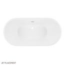 61 BOYCE ACRYLIC TUB AIR MASSAGE ORB DRAIN TRIM WITH FOAM 