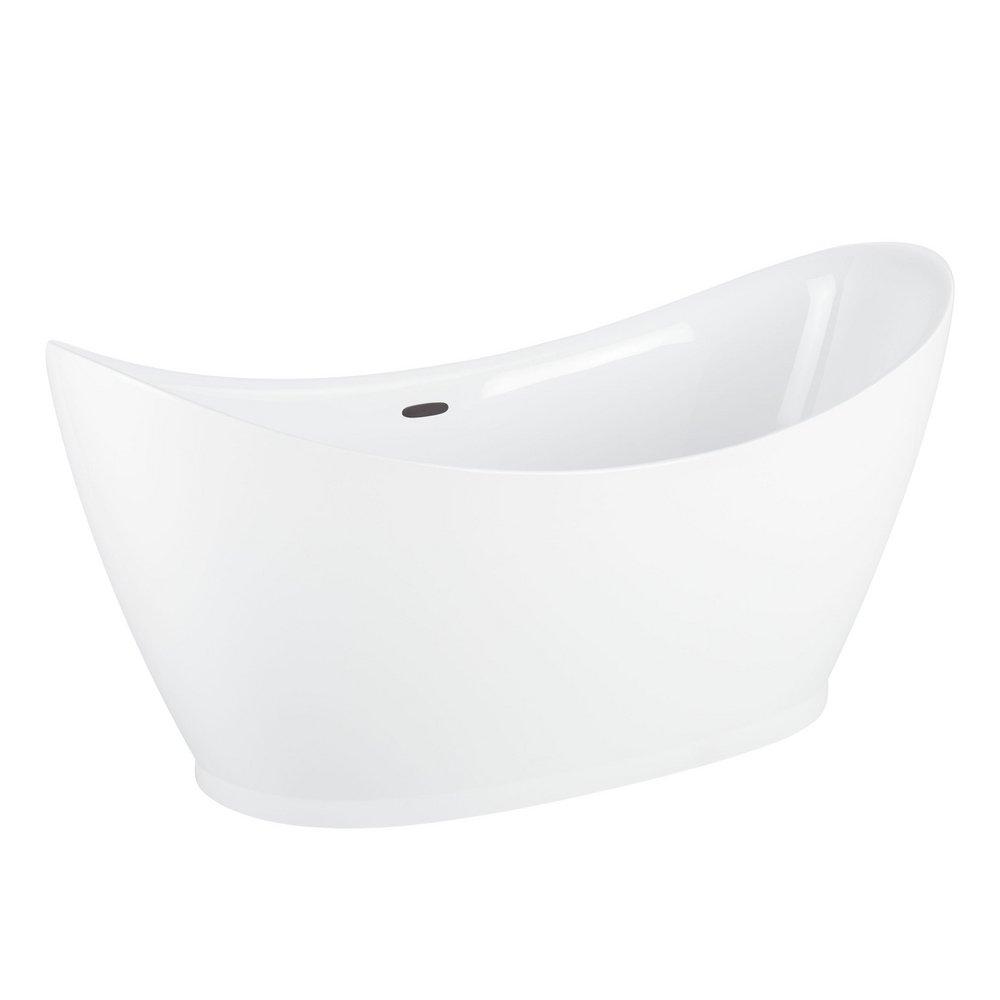 69 TORBEN ACRYLIC FREESTANDING TUB WHITE TRIM KIT 