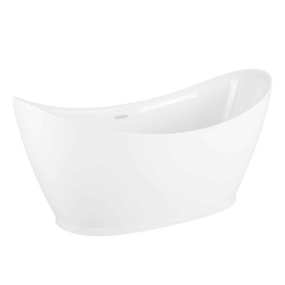 69 TORBEN ACRYLIC FREESTANDING TUB WHITE TRIM KIT 