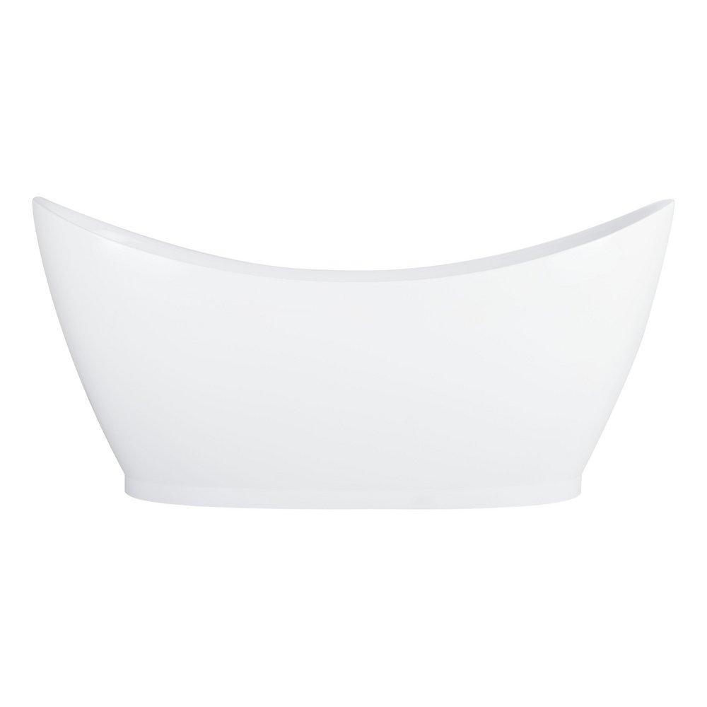69 TORBEN ACRYLIC FREESTANDING TUB WHITE TRIM KIT 