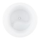 41-1/8  x 41-1/8 in. Freestanding Bathtub with Center Drain in White 