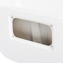 Signature Hardware White 60-3/4 x 29-3/8 in. Freestanding Bathtub with Center Drain 