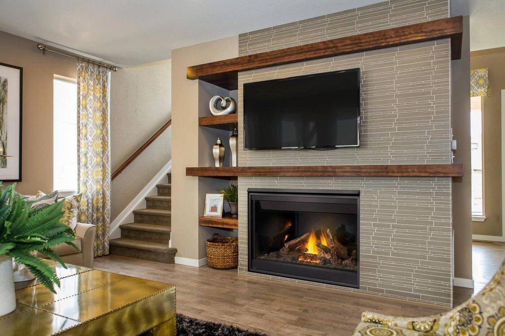 46 in. Gas Fireplace 
